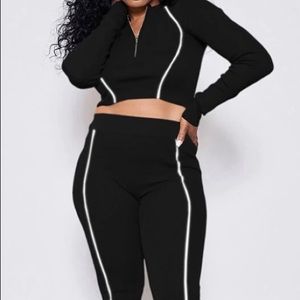 Cute Two Piece Set can be dressed up or down.